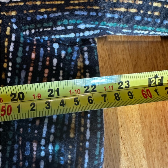 Christopher & Banks Black‎ and Gold Striped Blouse - Picture 9 of 10